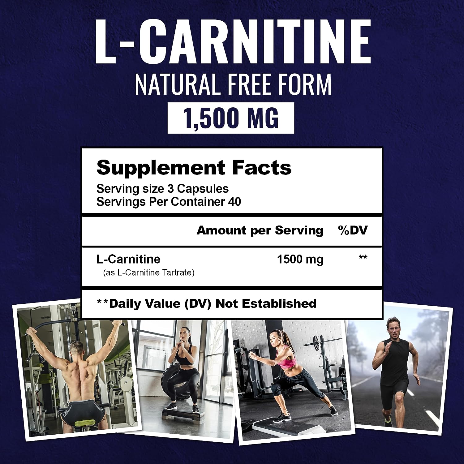 L-Carnitine Supplement Facts