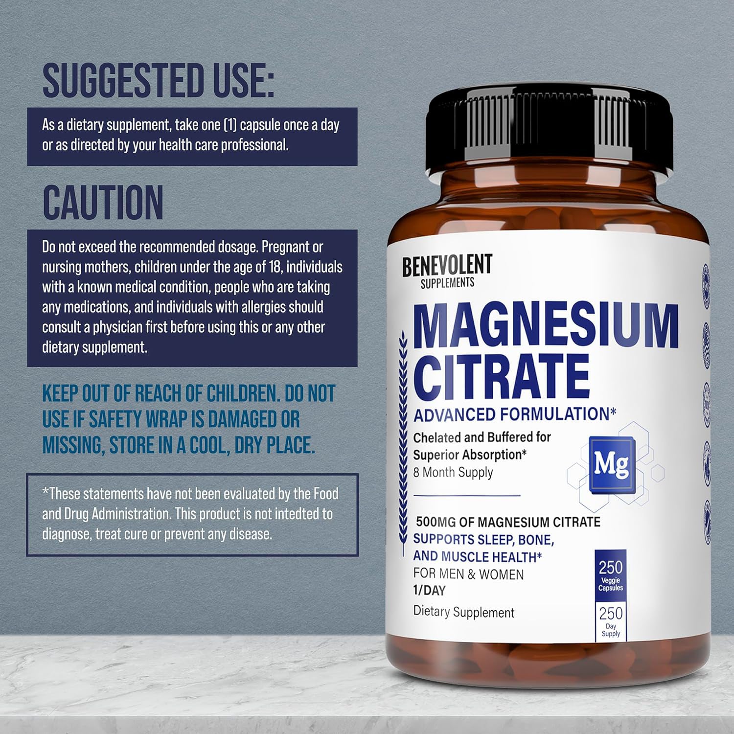 Magnesium Citrate suggested use