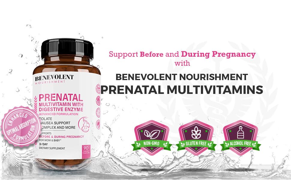 About Prenatal Multivitamin with Digestive Enzymes (90 Gelatin Caps)
