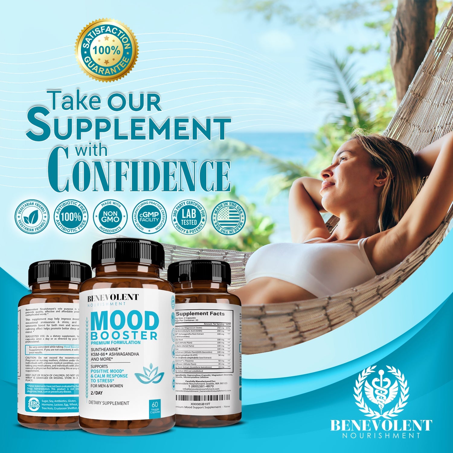 Take our supplements with confidence