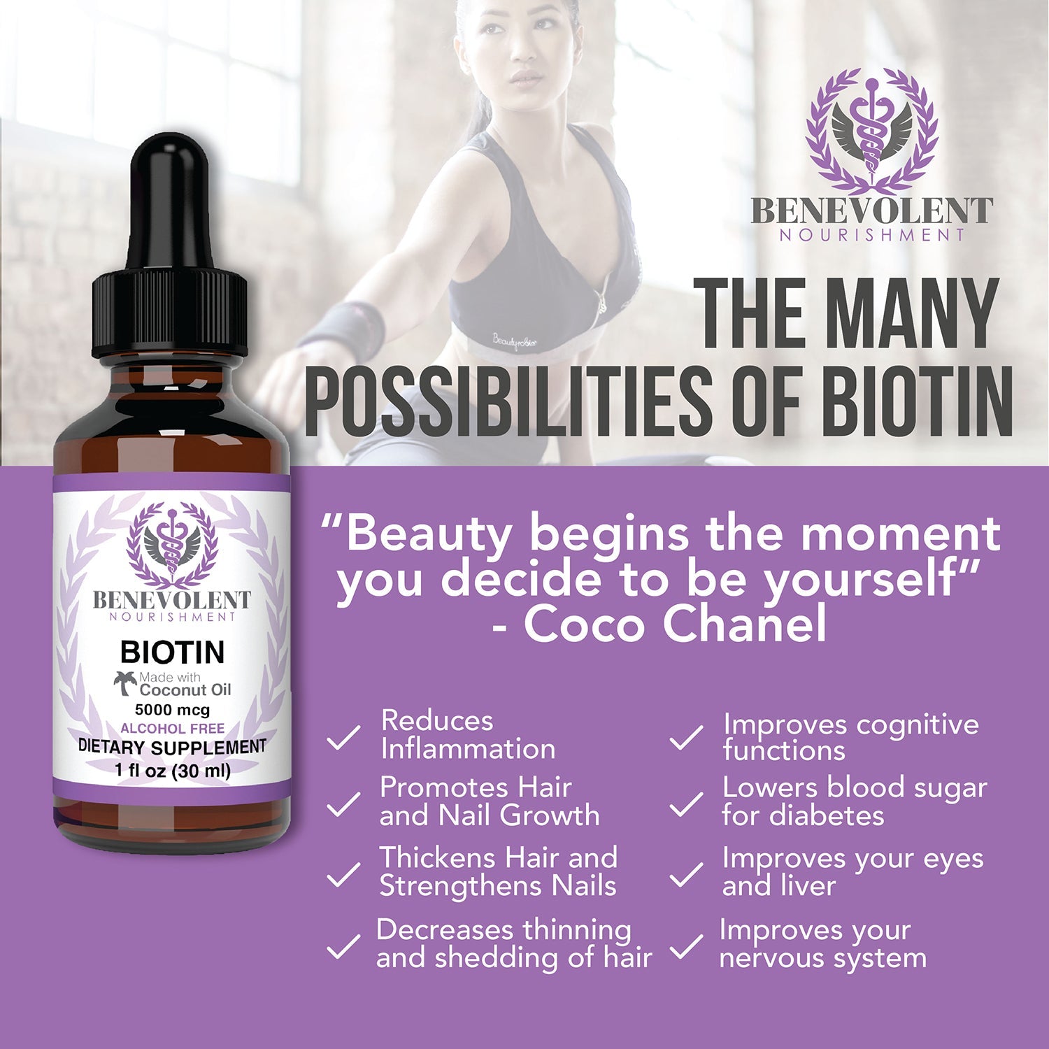 The many possibilities of Liquid Biotin 