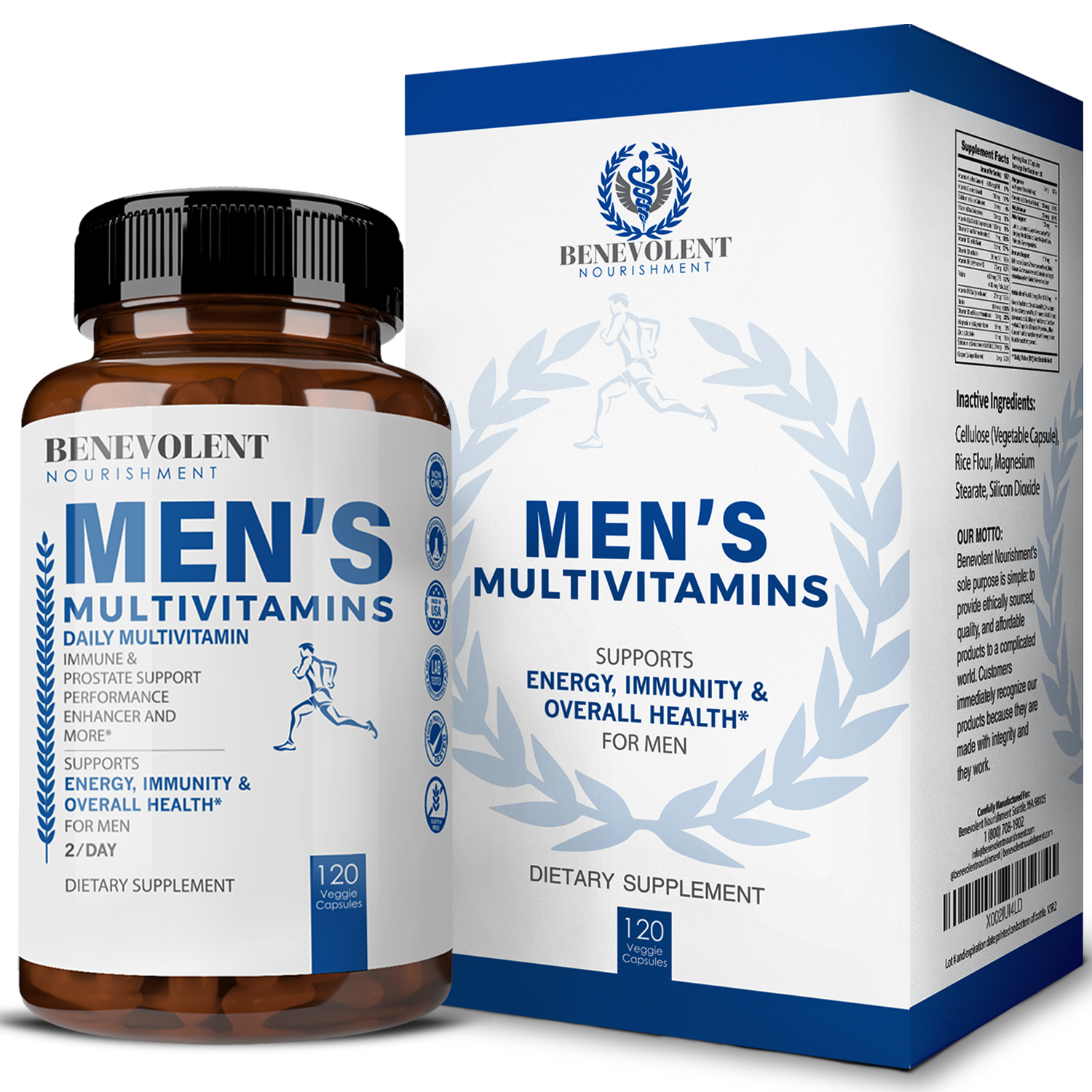 Multivitamin For Men box and bottle