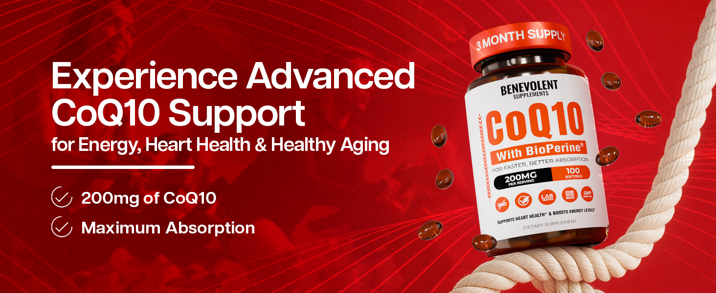 Advanced support for energy, heart health, and healthy aging