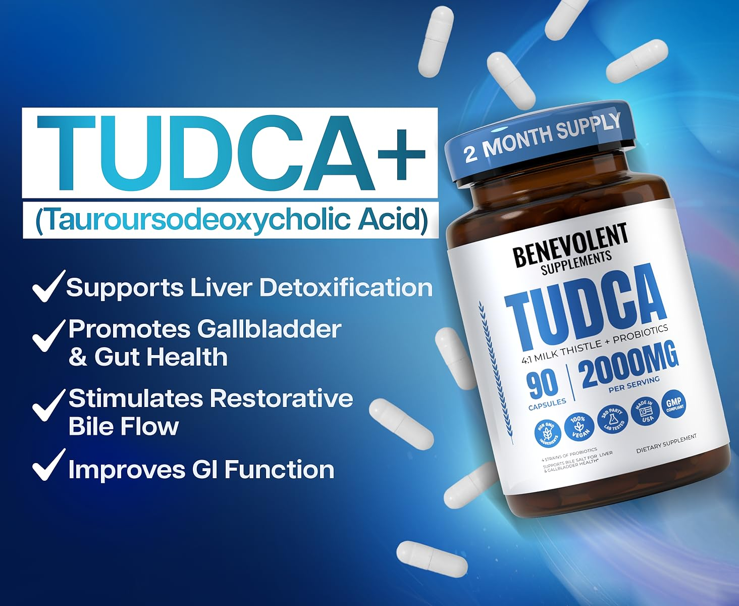 TUDCA with product details