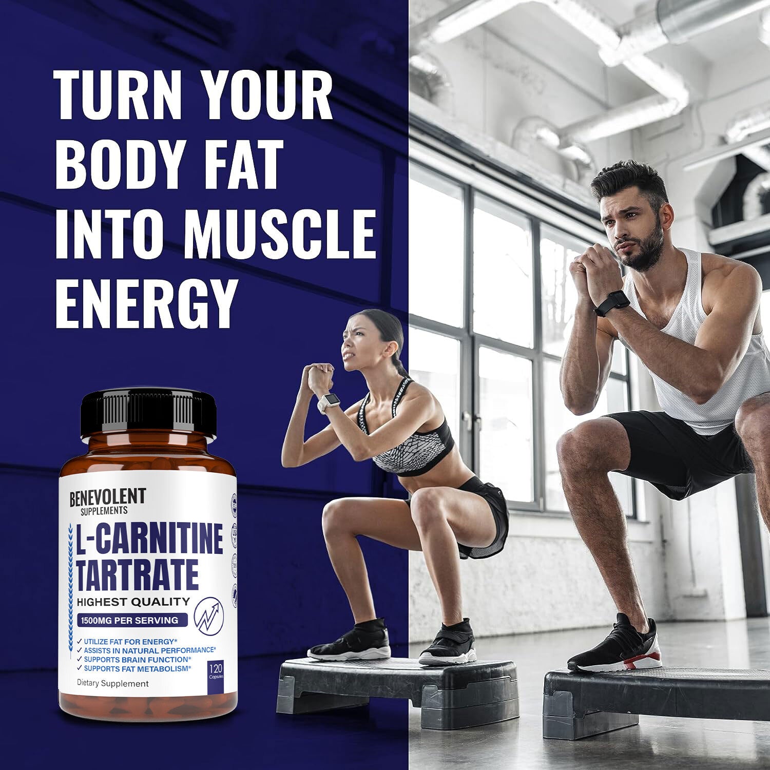 Turn your body fat into muscle energy