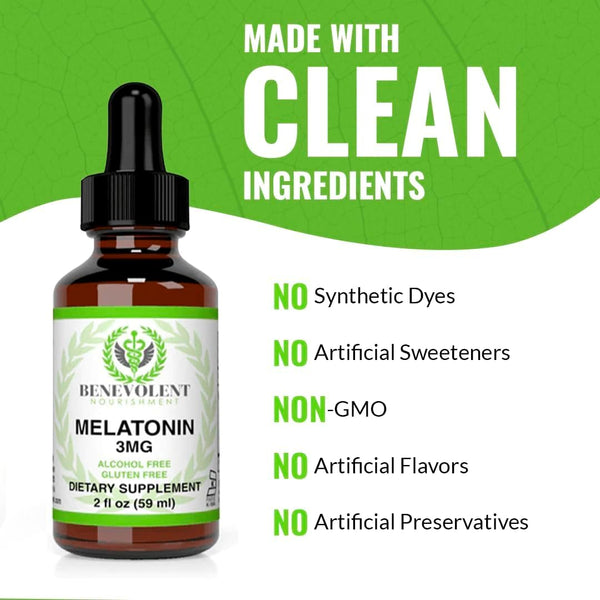 Liquid Melatonin 3MG (2 oz)