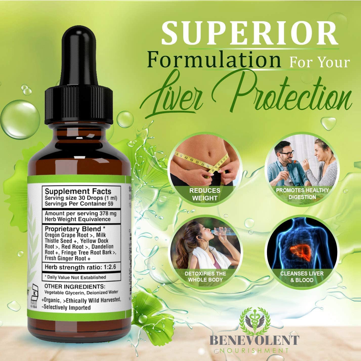 Superior formula for liver protection