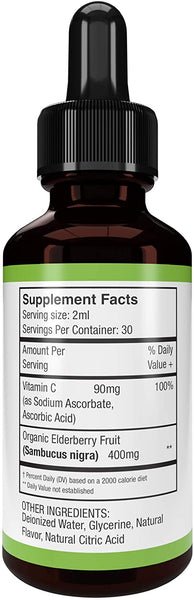 Sambucus Elderberry Syrup with Vitamin C
