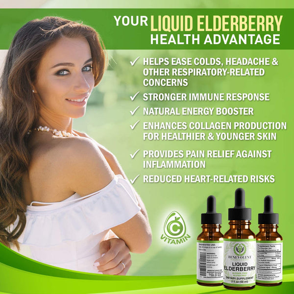 Sambucus Elderberry Syrup with Vitamin C