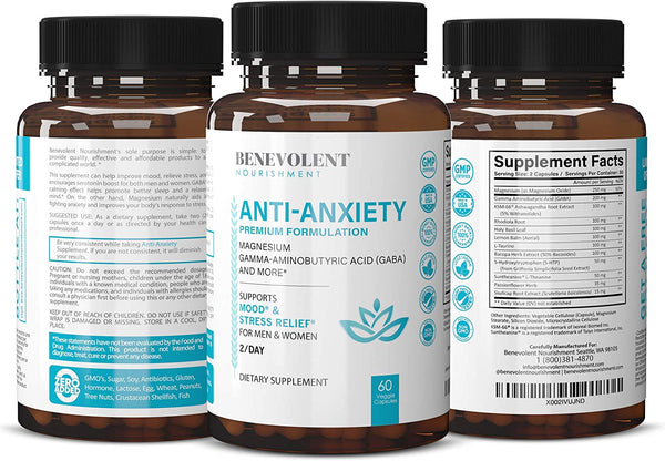 Anxiety and Stress Relief Supplement
