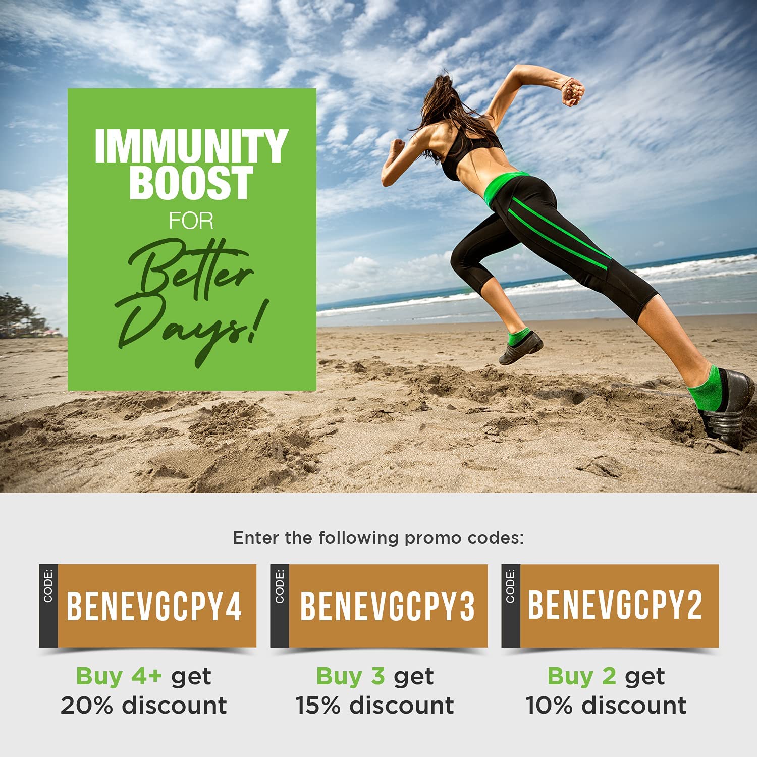 Immunity boost for better days