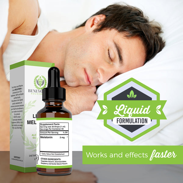 Liquid Melatonin 3MG (2 oz)