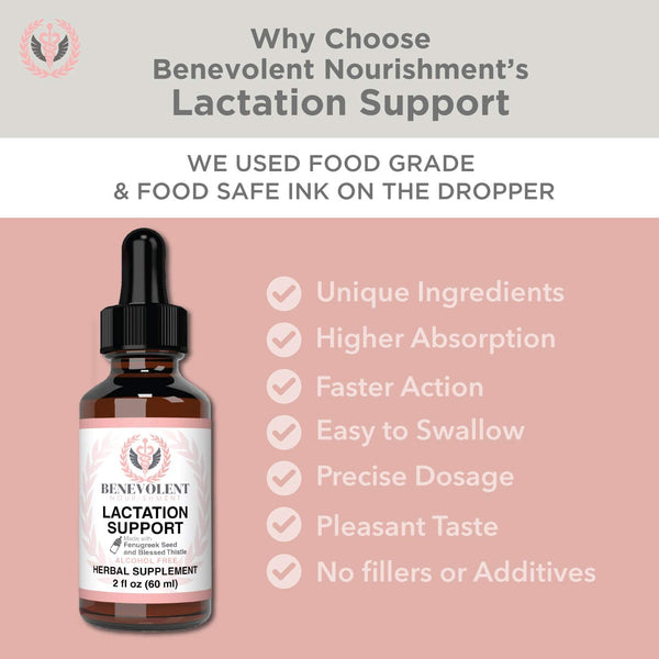 Lactation Support Herbal Supplement (2oz)