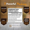 Premium Organic Lions Mane Mushroom 90 Veggie Capsules - Benevolent Nourishment Shop