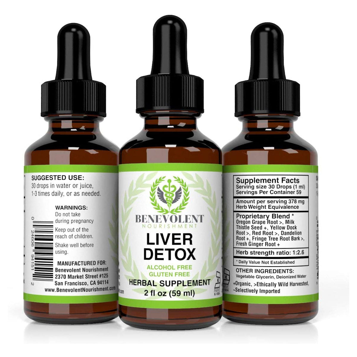 Liquid Liver Detox from 3 sides