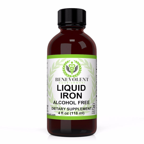 Liquid Iron (4 oz) - Benevolent Nourishment Shop
