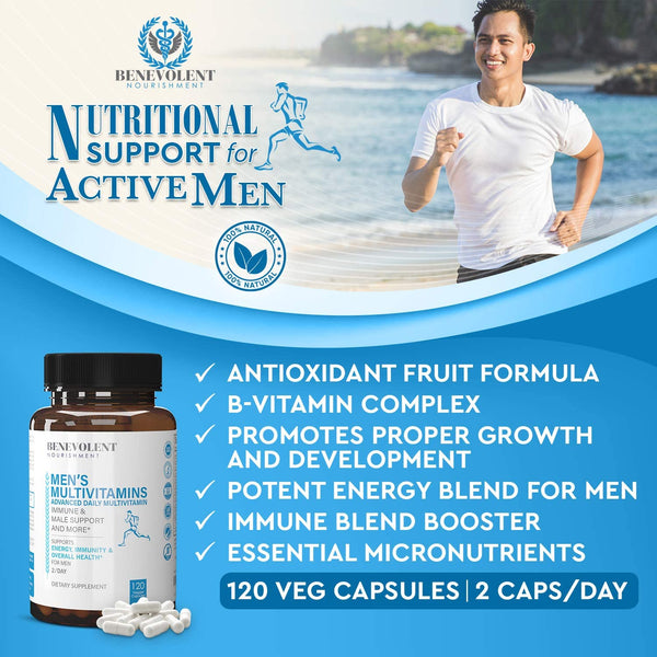 Multivitamins For Men 120 Caps