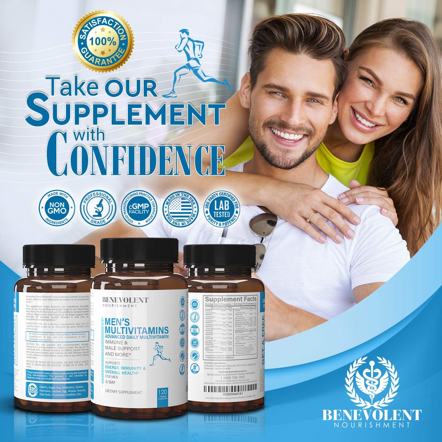 Take our supplements with confidence