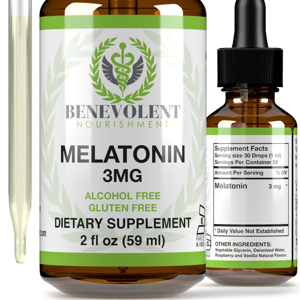 Liquid Melatonin 3MG (2 oz)