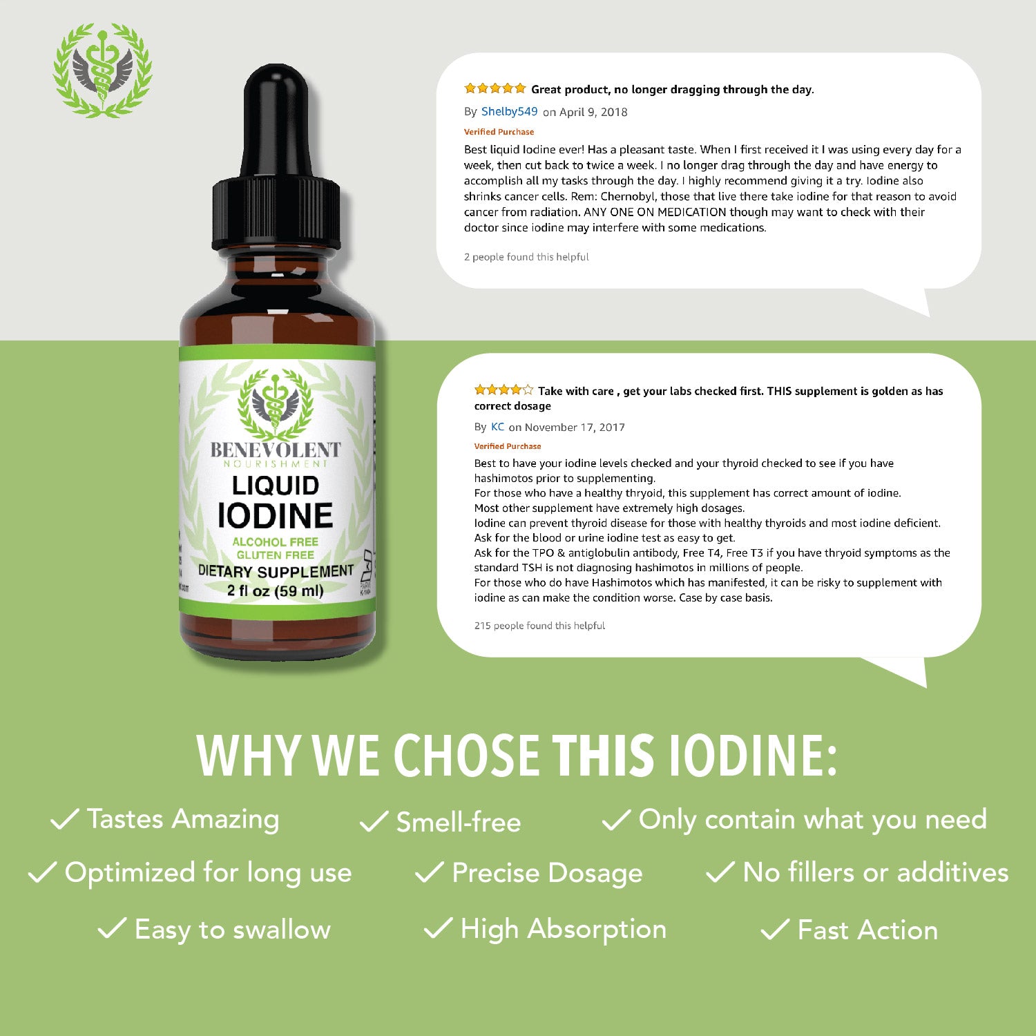 Why choose this iodine